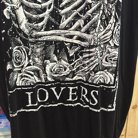 Mortus Viventi Tarot LOVERS TEE 3x - Picture 8 of 11